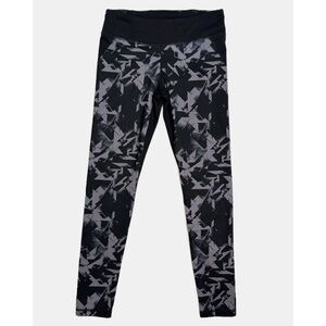 Under Armour Geometric Heat Gear Leggings Women's Small Athletic Athlesiure